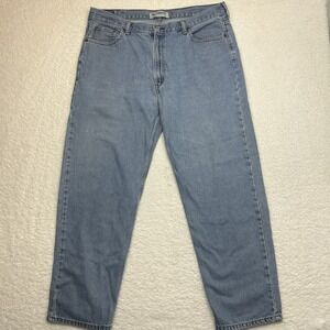 Levi's 550 Jeans Mens 42x32 (Fits 40x31) Blue Relaxed Medium Wash Denim Taper